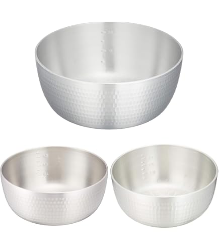 Amazon.co.jp: 日本橋木屋 アルミ打ち出し 段付鍋 24cm 木蓋付き 木屋